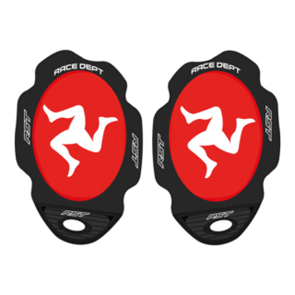 RST Flag series manx red knee sliders